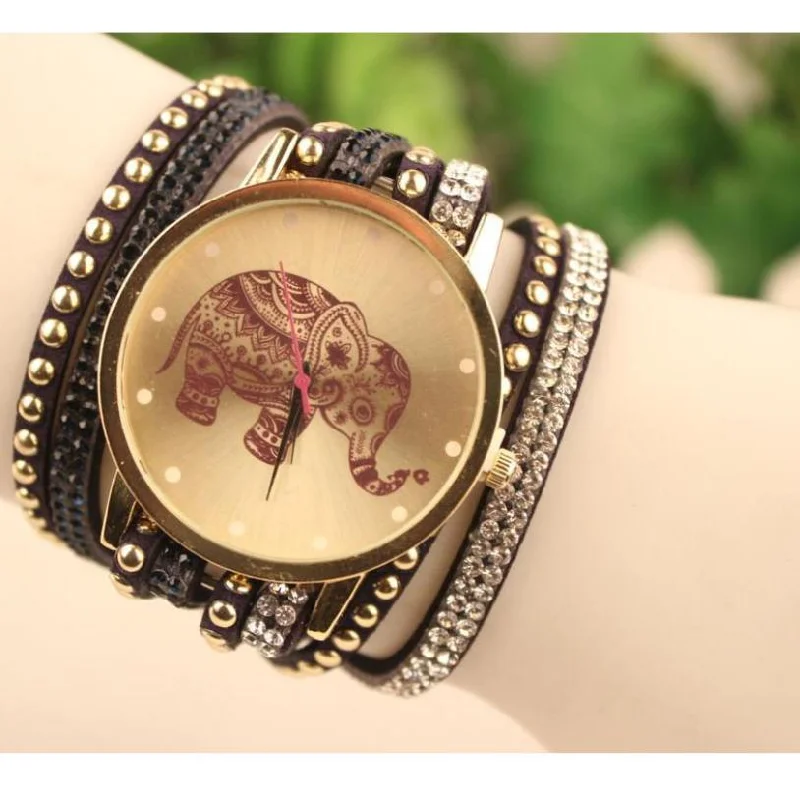 Watch Women Luxury Fashion Elephant Boho Bracelet Women Dress Watches Ladies Quartz Wrist watches montre femme Tunics Occasion special Watch Women Luxury Fashion Elephant Boho Bracelet Women Dress Watches Ladies Quartz Wrist watches montre femme Tunics Occasion special