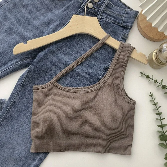 Khaki Tank top