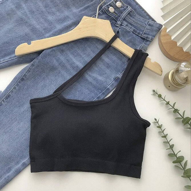 black Tank top