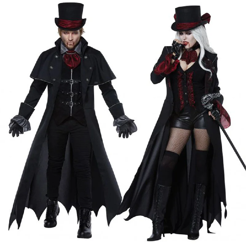 Cosplay Halloween costume adult men women couple vampire costume masquerade stage costume devil costume zombie ghost dress Boatneck Modish Everyday Cosplay Halloween costume adult men women couple vampire costume masquerade stage costume devil costume zombie ghost dress Boatneck Modish Everyday