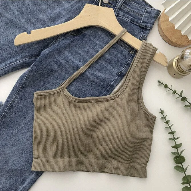 green Tank top