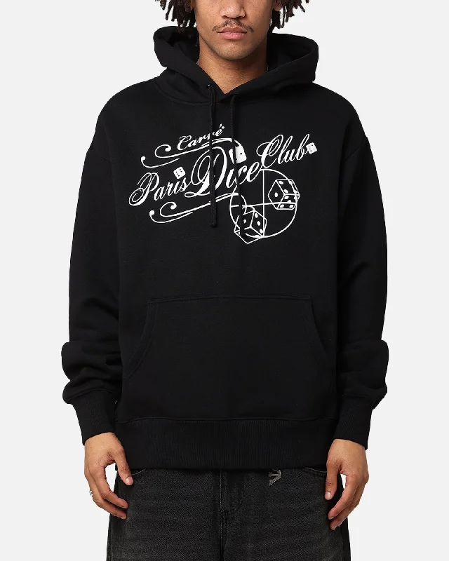 Carre Shootout Hoodie Black Hoodie with Belted Waist Structured Tailored