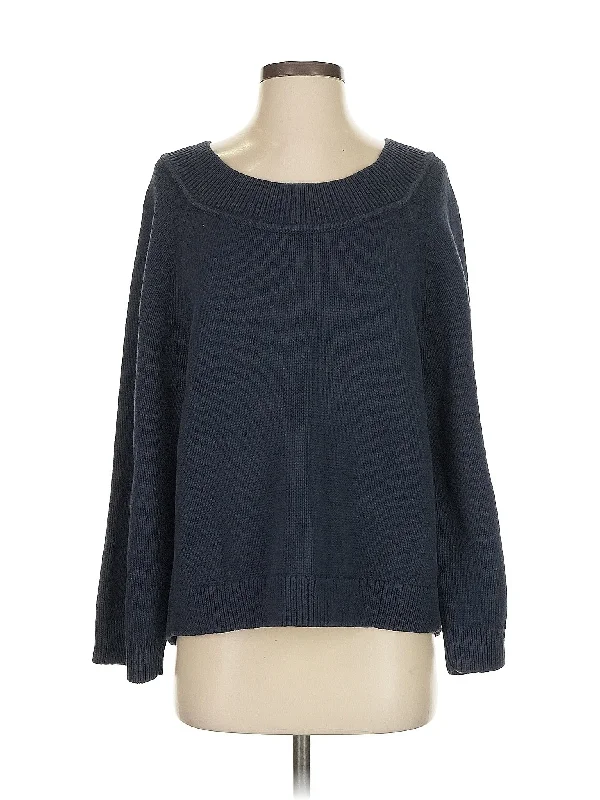 Pullover Sweater Gathered Sleeve Pullover