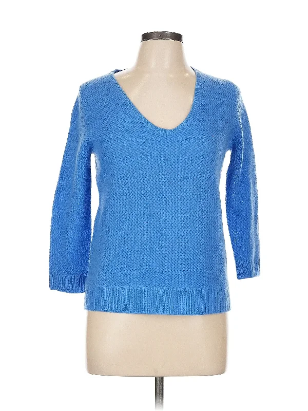 Cashmere Pullover Sweater Alpaca Blend Soft