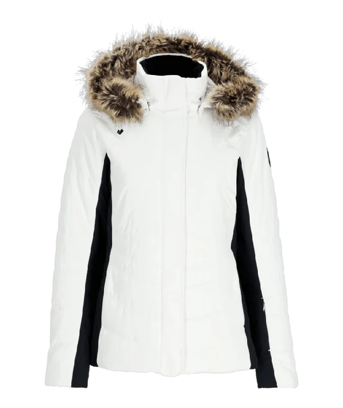 Obermeyer Tuscany II Ski Jacket - Women's Belted Jacket Elasticated Jacket Padded Jacket Obermeyer Tuscany II Ski Jacket - Women's Belted Jacket Elasticated Jacket Padded Jacket