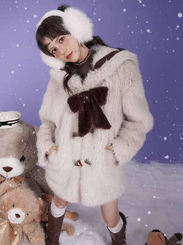 Navy Collar Eco Fur Sandwich Jacket【s0000005589】 Tailored Jacket Straight Jacket A-Line Jacket Navy Collar Eco Fur Sandwich Jacket【s0000005589】 Tailored Jacket Straight Jacket A-Line Jacket