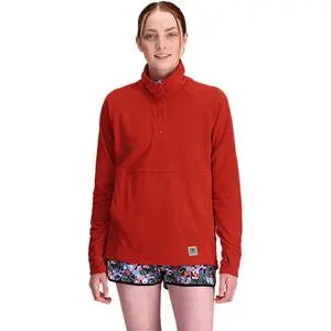 Outdoor Research Trail Mix Snap Pullover Turtleneck Warm Pullover