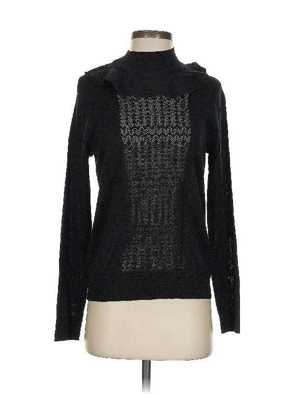 Wool Pullover Sweater Saggy Sleeve Comfort