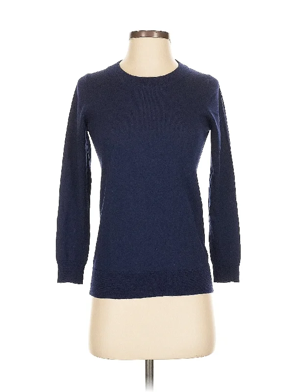 Wool Pullover Sweater One Shoulder Top