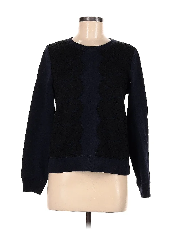 Pullover Sweater Short Puff Sleeve