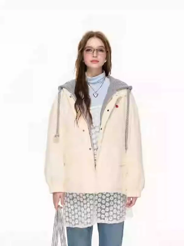 Fake two-piece knit cotton jacket【s0000010602】 Satin Jacket Silk Jacket Chiffon Jacket Fake two-piece knit cotton jacket【s0000010602】 Satin Jacket Silk Jacket Chiffon Jacket