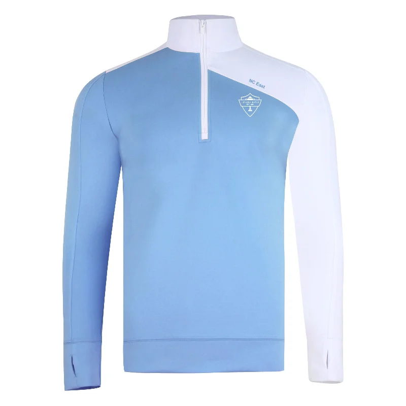 Quarter zip pullover Spaghetti Sleeve Top