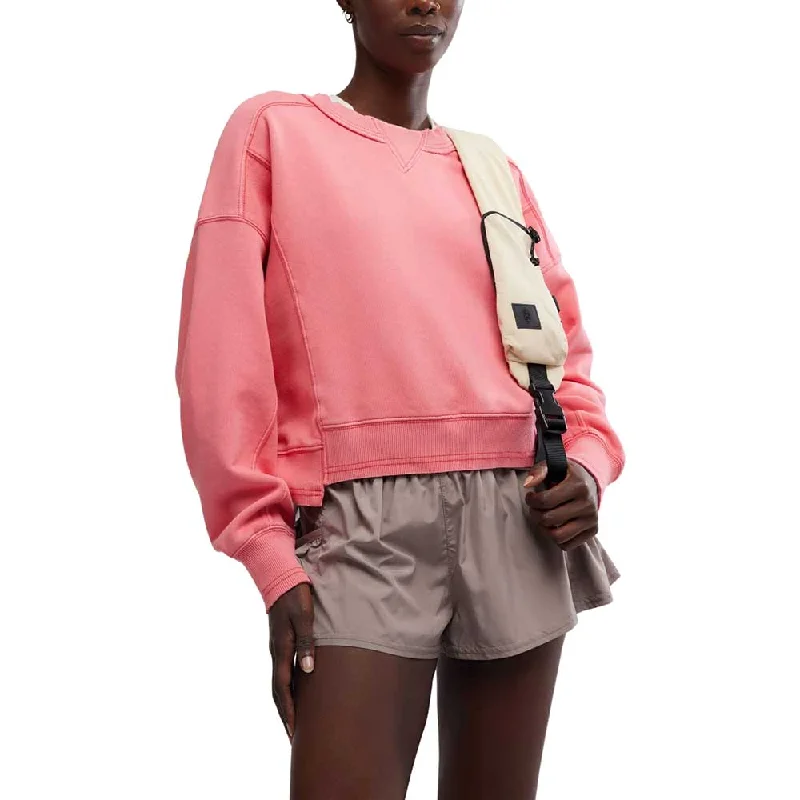 Women's Intercept Pullover - Hibiscus Ruffled Neck Pullover