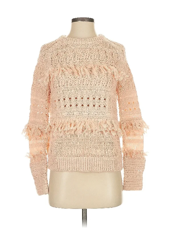 Pullover Sweater Blouson Sleeve Pullover