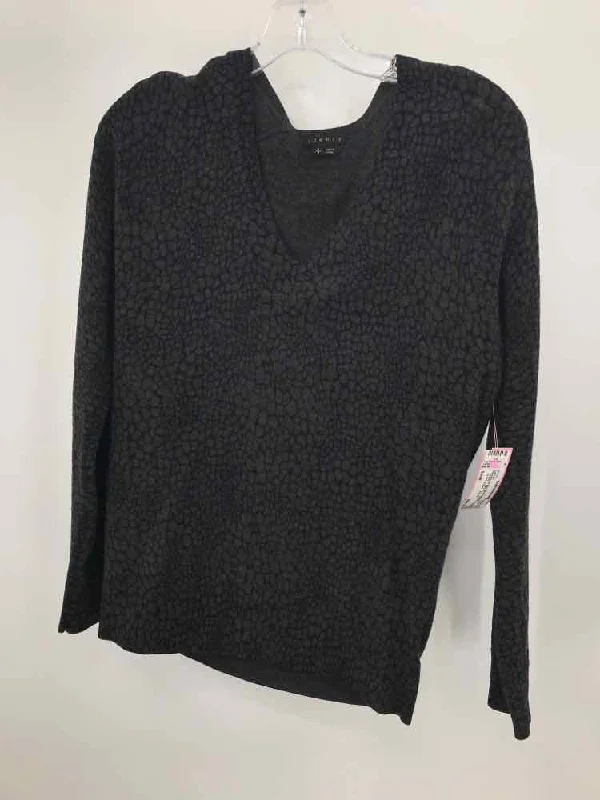 Pre-Owned Theory Grey Size Small Sweater Hooded Sweater Collared Sweater Shawl Collar Pre-Owned Theory Grey Size Small Sweater Hooded Sweater Collared Sweater Shawl Collar