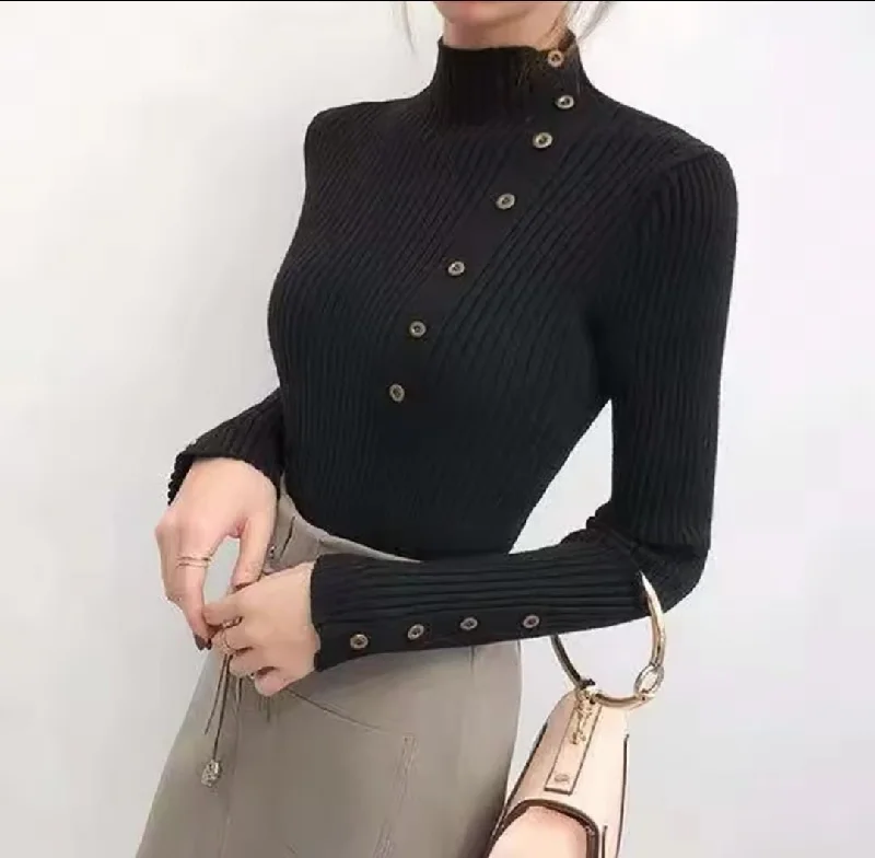 Women's Knitted Sweater Button Down Long Sleeve Tops X4320991 L Solid Color Striped Floral Print Women's Knitted Sweater Button Down Long Sleeve Tops X4320991 L Solid Color Striped Floral Print