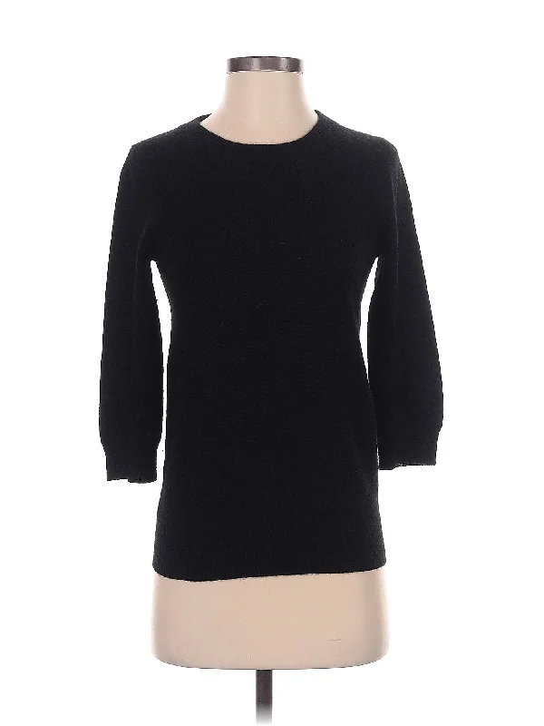 Cashmere Pullover Sweater Zipper Front Cardigan