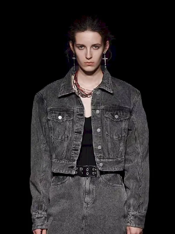 Fried Color buttons super silhouette lapel denim jacket【s0000005494】 Chenille Fabric Brocade Fabric Lace Fabric Fried Color buttons super silhouette lapel denim jacket【s0000005494】 Chenille Fabric Brocade Fabric Lace Fabric