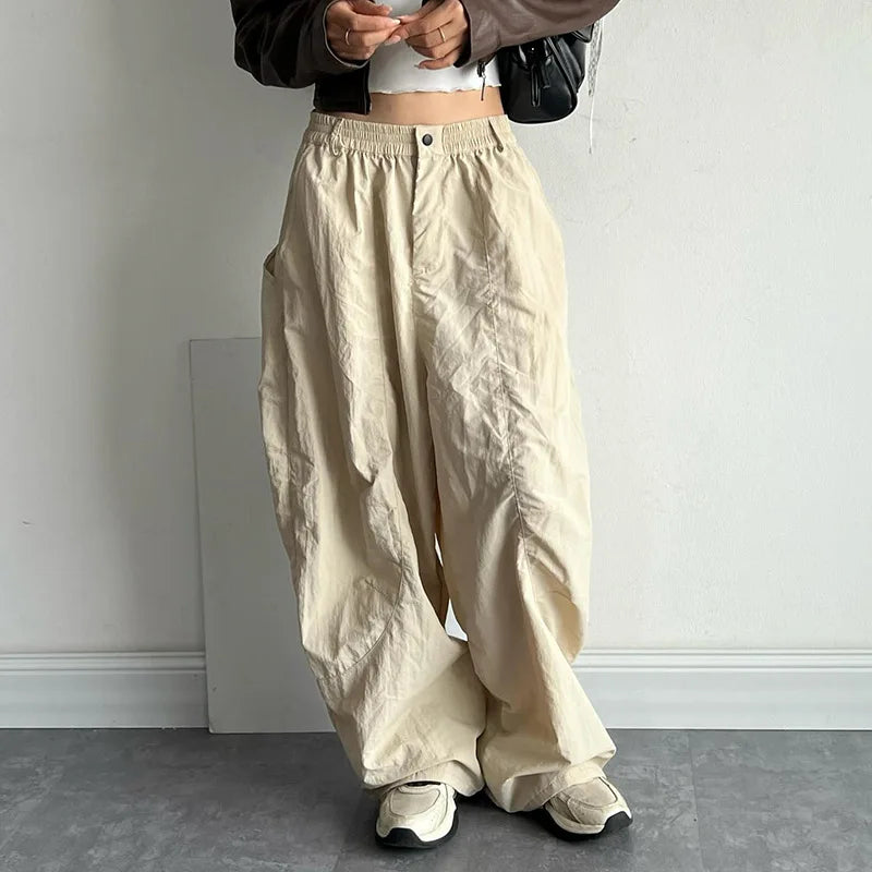 Advbridge Y2k Baggy Cargo Pants Women Summer Vintage Streetwear Parachute Harajuku Sweatpants Hip Hop Oversize Jogger Wide Trousers Trousers Summer Linen Advbridge Y2k Baggy Cargo Pants Women Summer Vintage Streetwear Parachute Harajuku Sweatpants Hip Hop Oversize Jogger Wide Trousers Trousers Summer Linen