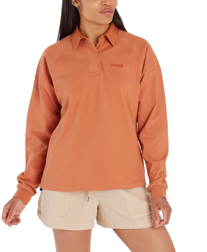 Marmot Mountain Works Rugby Pullover dolman Sleeve Top