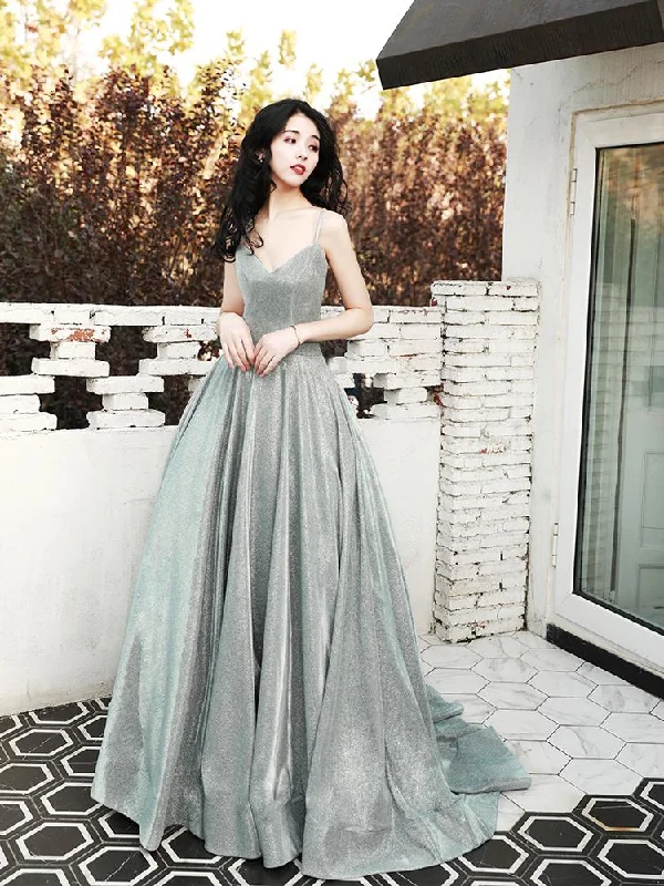 Beautiful Sequins V-Neckline Long Formal Dress, New Style Prom Dress, Party Dress cg17968 Beautiful Sequins V-Neckline Long Formal Dress, New Style Prom Dress, Party Dress cg17968