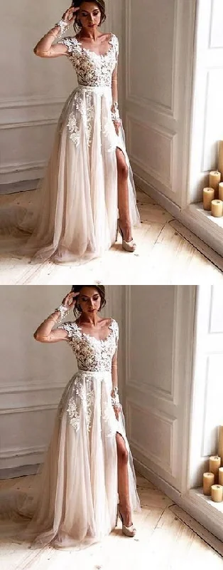 Dark Ivory Cap Sleeve Lace Beaded A line,Long Evening Prom Dresses, Popular Long prom Dresses cg17728 Dark Ivory Cap Sleeve Lace Beaded A line,Long Evening Prom Dresses, Popular Long prom Dresses cg17728