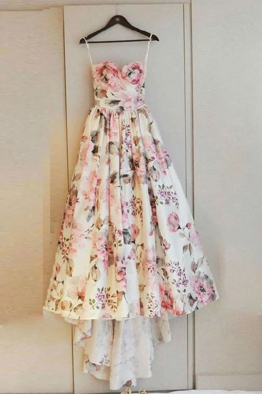 UNIQUE SWEETHEART NECK LONG PROM DRESS, EVENING DRESS    cg17742