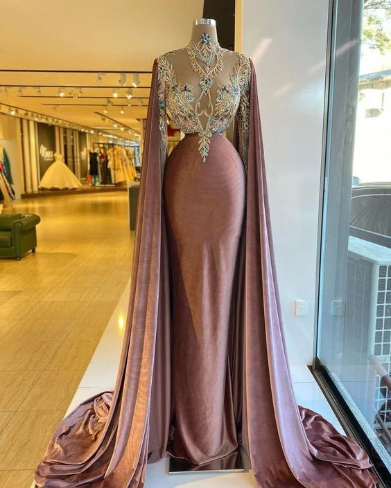 Velvet Prom Dresses, Long Sleeve Prom Dresses, Mermaid Evening Dresses, Beaded Prom Dresses, Custom Make Prom Dresses, Sexy Party Dresse,DS5038 Velvet Prom Dresses, Long Sleeve Prom Dresses, Mermaid Evening Dresses, Beaded Prom Dresses, Custom Make Prom Dresses, Sexy Party Dresse,DS5038