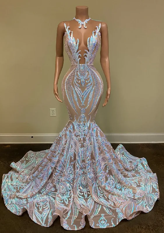 Long Sparkly Prom Dresses 2022 Sheer O-neck Sleeveless Real Picture African Black Girls Mermaid Prom Gala Gowns,DS4728 Long Sparkly Prom Dresses 2022 Sheer O-neck Sleeveless Real Picture African Black Girls Mermaid Prom Gala Gowns,DS4728