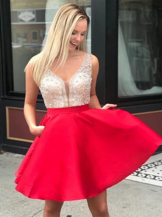 Homecoming Dress, Short Prom Dress ,Dresses For Graduation Party, Evening Dress, Formal Dress, DTH012 Homecoming Dress, Short Prom Dress ,Dresses For Graduation Party, Evening Dress, Formal Dress, DTH012