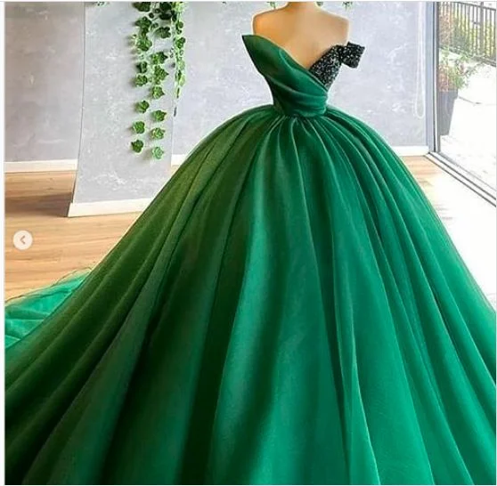 green prom dresses ball gown puffy tulle sequins beading floor length long arabic long evening dresses cg17824 green prom dresses ball gown puffy tulle sequins beading floor length long arabic long evening dresses cg17824