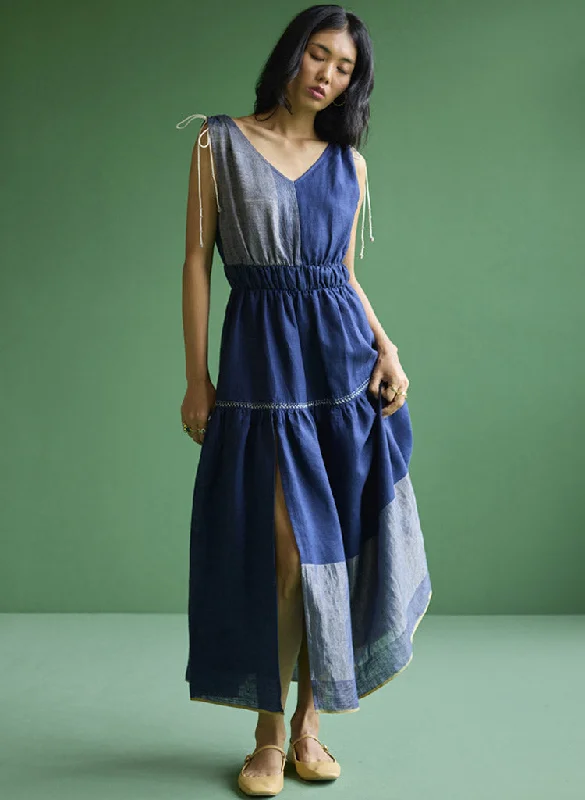 Aria Metallic Dress