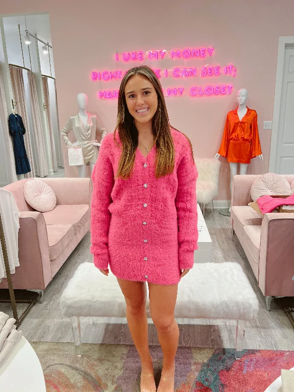 RETROFETE TALA FUZZY DRESS