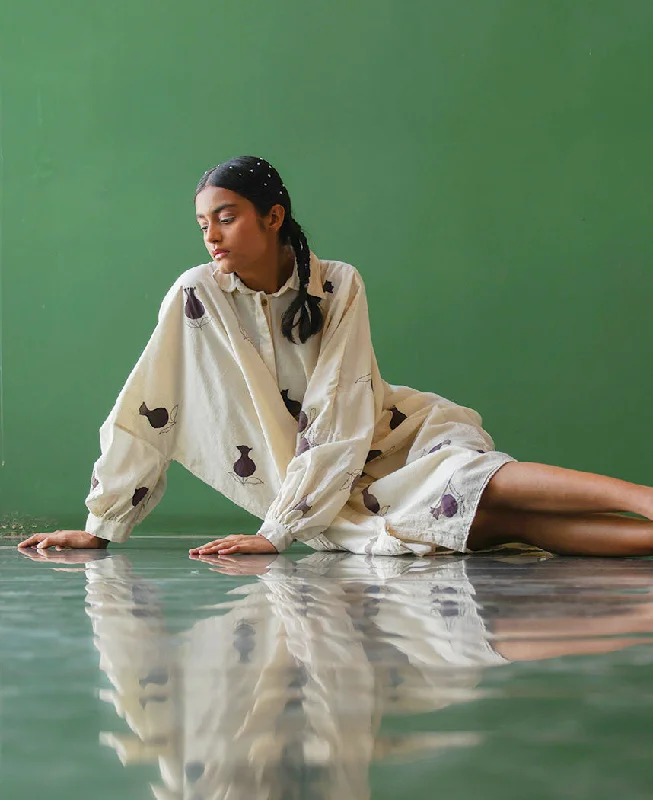 Lilac Blithe Shirt Dress