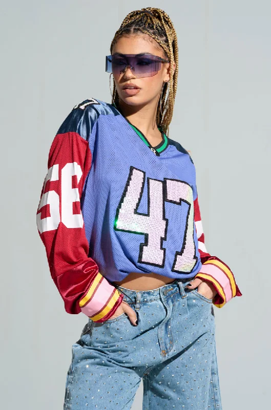 GAME TIME JERSEY Holiday Jersey Tee