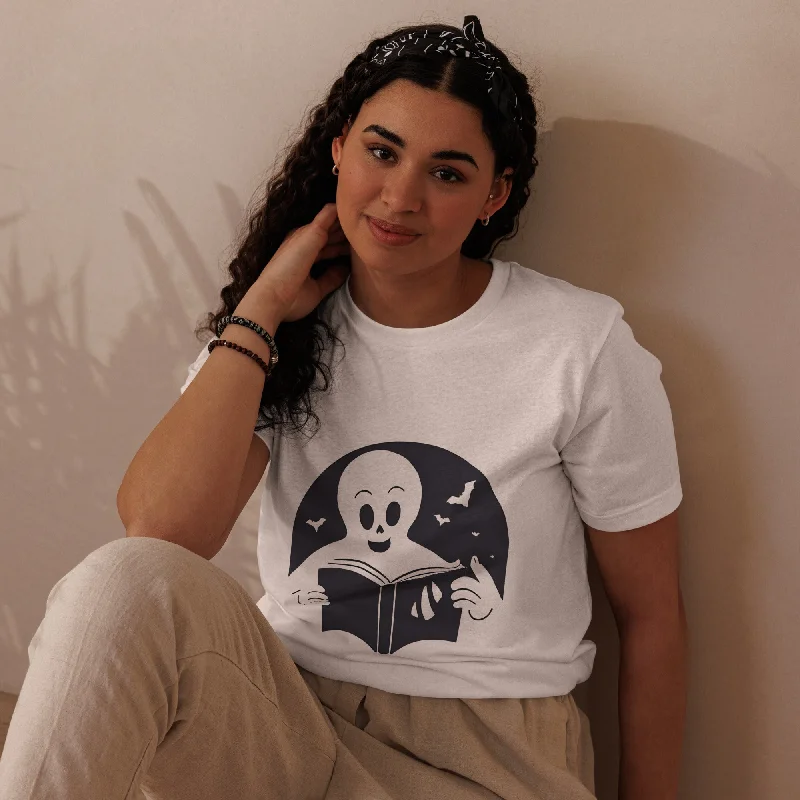 Ghost Halloween Graphic Women Staple Eco T-shirt Lace Blend Ribbed Blend Corduroy Blend Ghost Halloween Graphic Women Staple Eco T-shirt Lace Blend Ribbed Blend Corduroy Blend