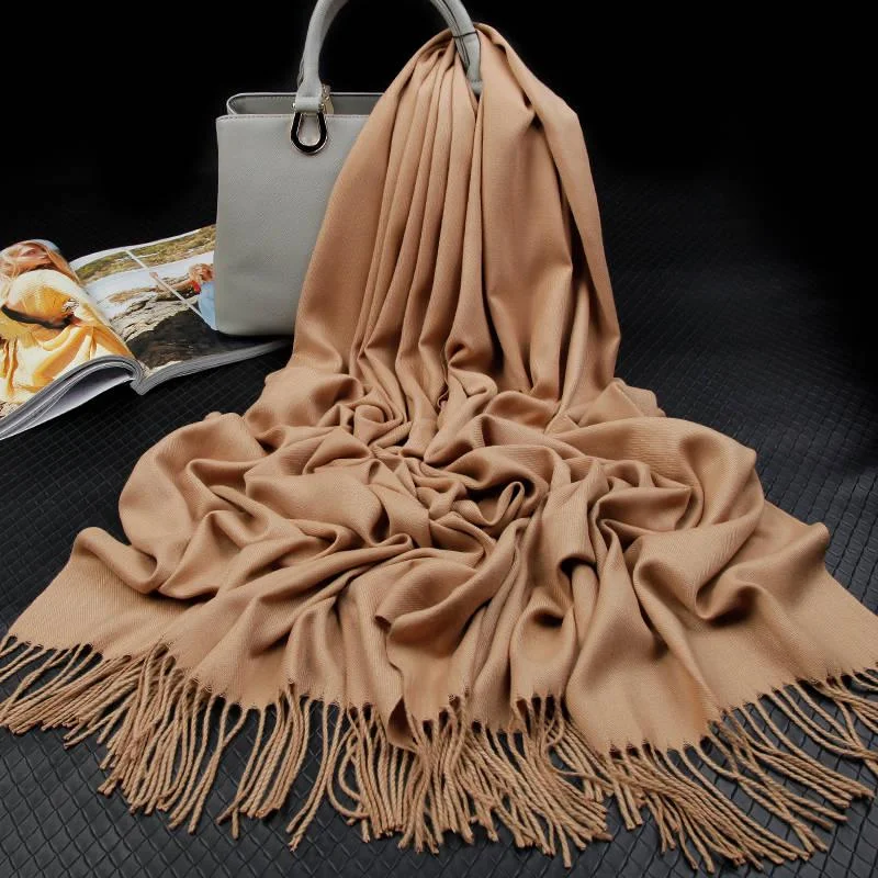 Cashmere Women Scarf Winter Shawl Femme Pashmina Kerchief Wool Winter Scarf for Lady Trendy Bohemian Shawl Cape Cashmere Women Scarf Winter Shawl Femme Pashmina Kerchief Wool Winter Scarf for Lady Trendy Bohemian Shawl Cape