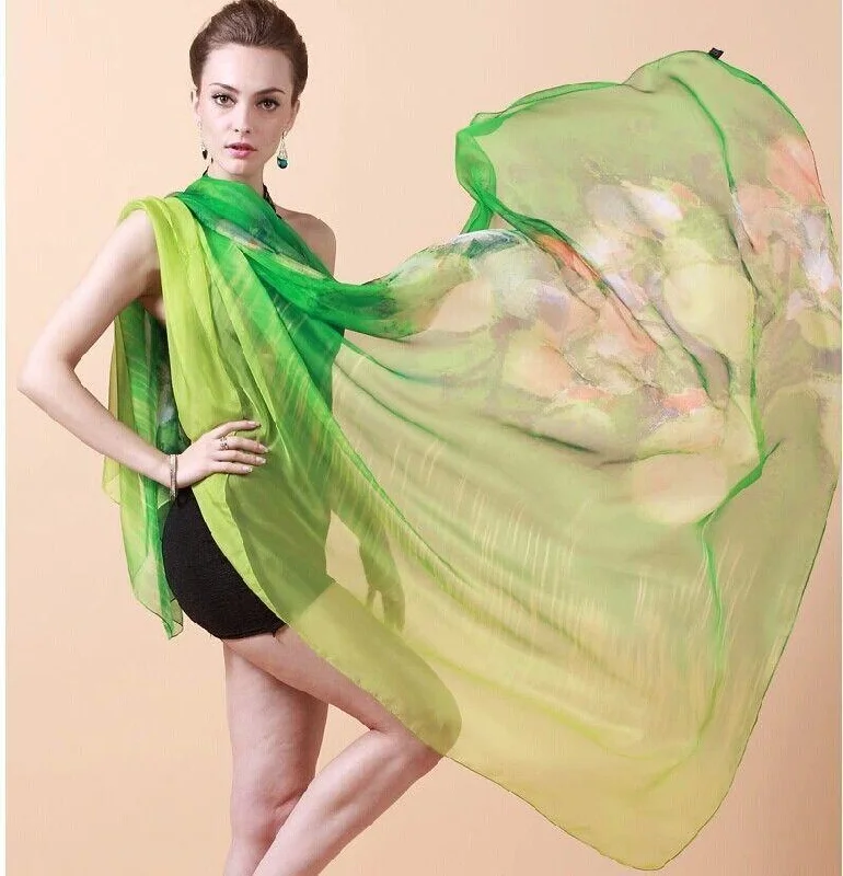 Flower Wrap Shawl Silk Imitation Satin 200*140cm Women Elegant Scarf All-match Headscarf Sunscreen Gauze Shawl Soft Cashmere Shawl Poncho Flower Wrap Shawl Silk Imitation Satin 200*140cm Women Elegant Scarf All-match Headscarf Sunscreen Gauze Shawl Soft Cashmere Shawl Poncho