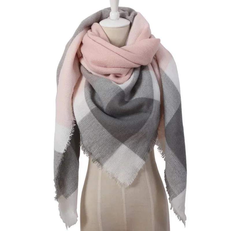 Plaid Triangle Scarves for Women Head Scarf Wraps Red and Blue Bandanas Ponchos Shawls Womens Cashmere Scarves Thicken Warm Fashion Shawls Cozy Fleece Shawl Wrap Plaid Triangle Scarves for Women Head Scarf Wraps Red and Blue Bandanas Ponchos Shawls Womens Cashmere Scarves Thicken Warm Fashion Shawls Cozy Fleece Shawl Wrap