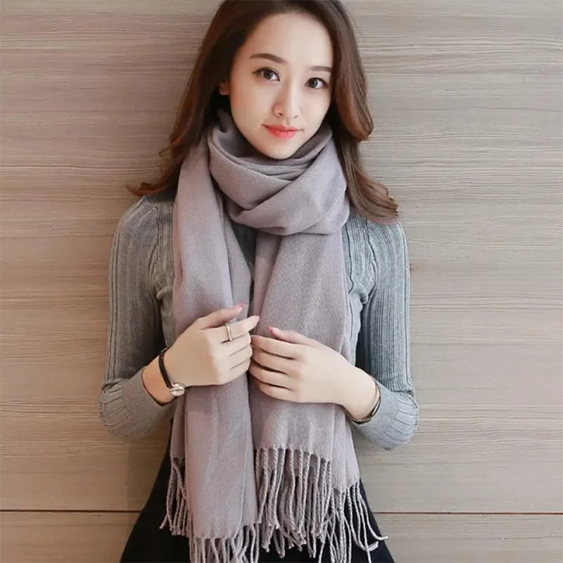 Scarf Women Winter Cute Thickened Wild Korean Plaid Scarf Trend Shawl Dual-use Warmth Classic Lace Shawl Wrap Scarf Women Winter Cute Thickened Wild Korean Plaid Scarf Trend Shawl Dual-use Warmth Classic Lace Shawl Wrap