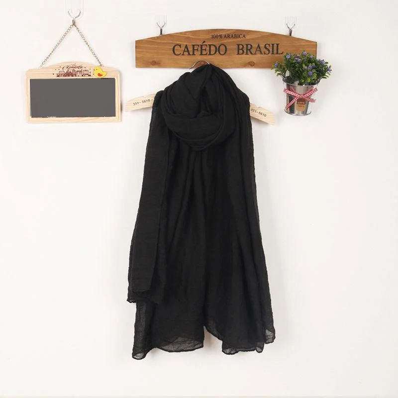 Scarfs for Women Cotton Line Scarf Solid Color Warm Scarf Holiday Beach Shawl Soft Cashmere Shawl Cape Scarfs for Women Cotton Line Scarf Solid Color Warm Scarf Holiday Beach Shawl Soft Cashmere Shawl Cape